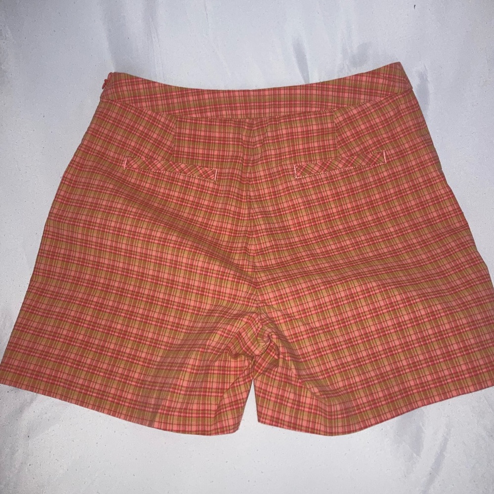 Ann Taylor orange and green shorts. Size 2